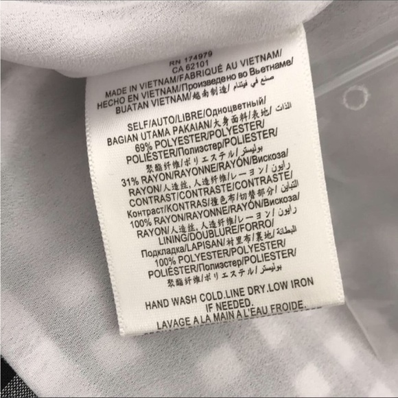 Bcbgeneration Gingham M Crop Top black white top - Picture 13 of 16